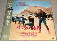 John Ford SERGEANT RUTLEDGE Woody Strode JAPAN LASERDISC LD NTSC New  Sealed