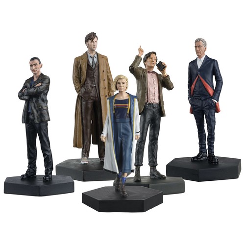 Doctor Who Eaglemoss Figure Boxset The Doctors Ninth to Thirteenth NEW - Picture 2 of 6