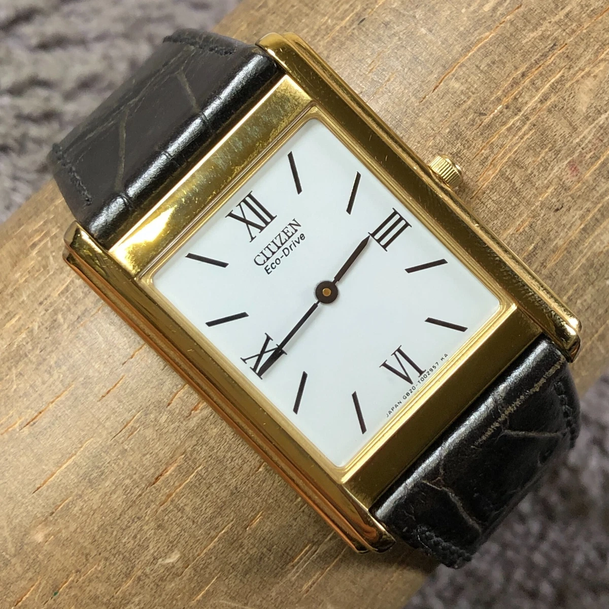 Citizen Eco-Drive Men Rectangle Wristwatches for sale | eBay