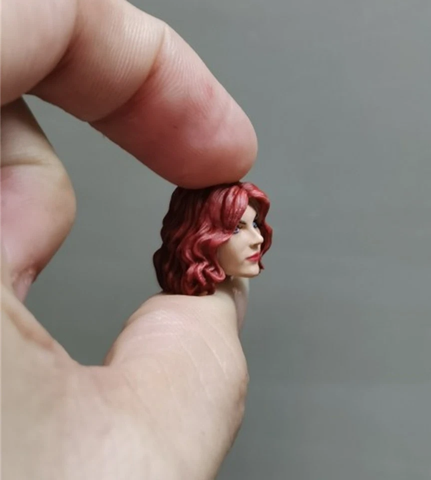 Figura 1/18 Modelo Jennifer She-Hulk Mujer Mujer Niña Cabeza Esculpida F 3.75" JOYTOY Foto 2 de 3