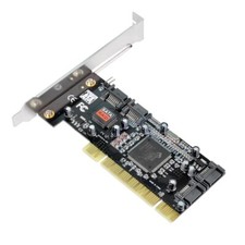 PCI to 4 ports SATA Serial ATA RAID Sil3114 Converter Controller Card