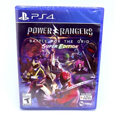 Sony PlayStation 4 Power Rangers: Battle for the Grid - Super Edition Brand New
