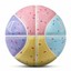 thumbnail 1 - Kuangmi basketball Macaron color ball Size 5 67 for Junior Kids Child Boys Girls