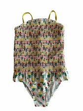 Stella McCartney Girls Smocked Dreamy Flowers Print Size 10