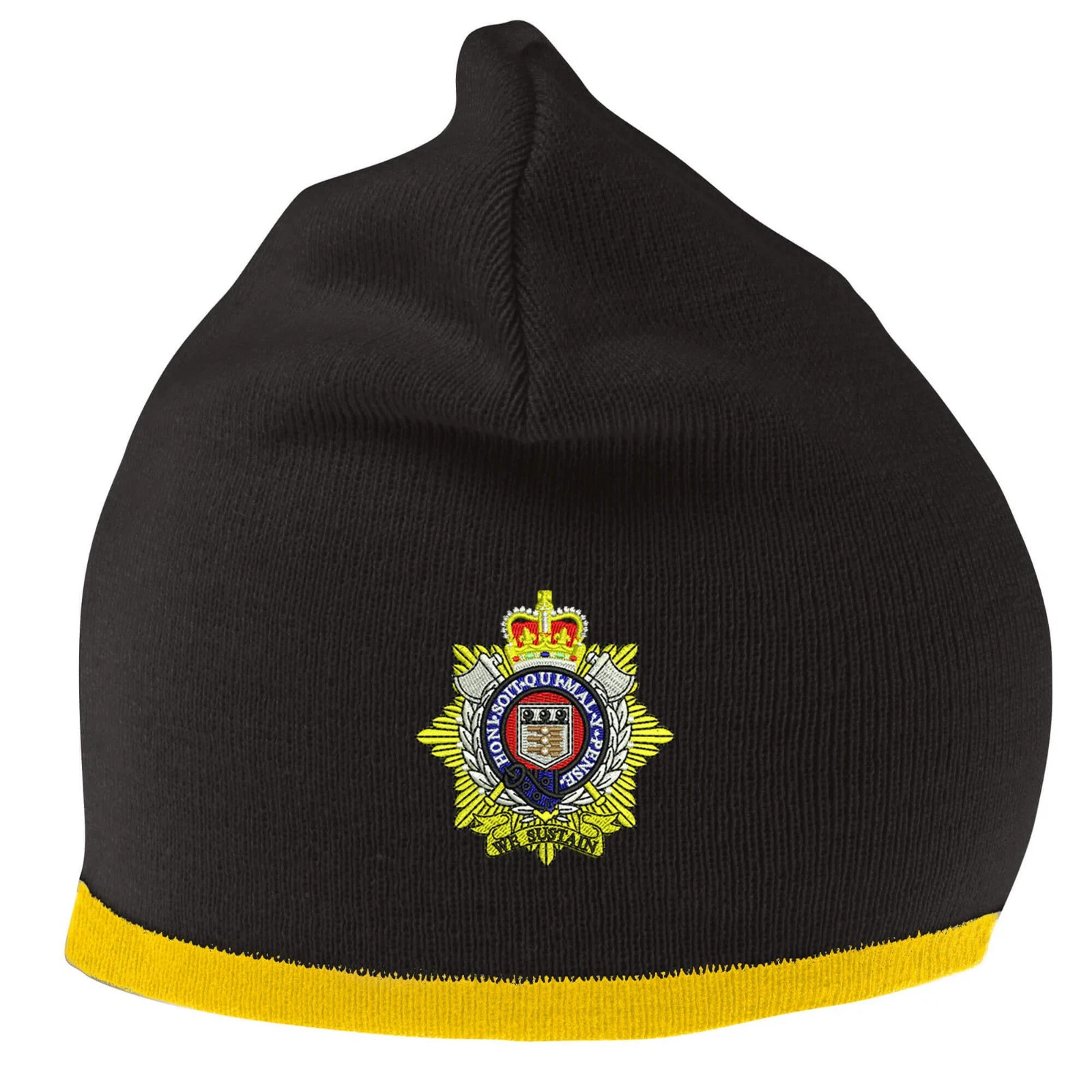 OFFICIAL Royal Logistic Corps Beanie Hat with Embroidered Logo
