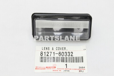 ローリングストーンズ ライト Genuine OEM License Plate Light Lens for Toyota 8127160332 for