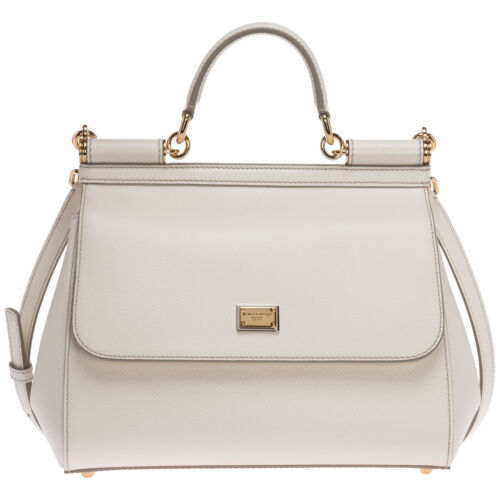 Dolce&Gabbana handbags women sicily BB6002A100180001 medium leather bag tote - Imagen 1 de 4