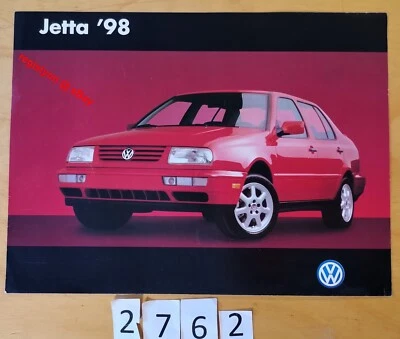 VW JETTA CL/ EUROPA 1.8/ 2 LT/ GLX/ VR6 Prospectus Mexique Espagnol 2 pages 98 - Photo 1/2