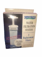 Lot 3 Glacier Pure Replacement Filter Model G9962248 Water Filtration System
