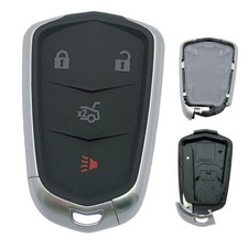 Replacement Key Fob Shell Case Fits for 2014-2019 Cadillac Escalade 4 button