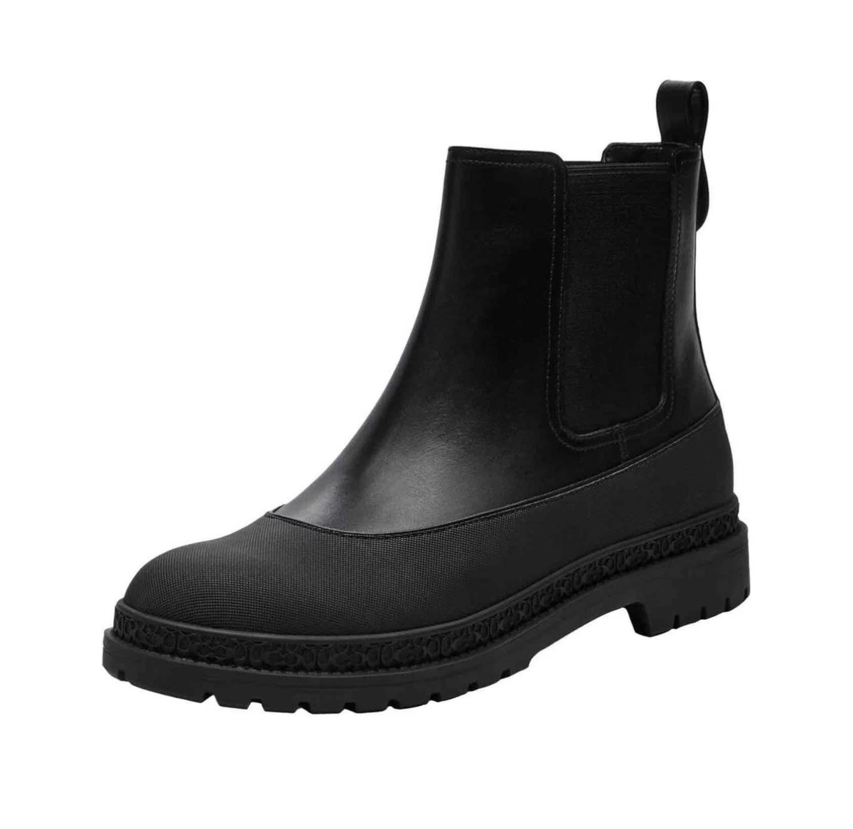 Coach Mens Graham Chelsea Boots US 11 M Black Leather EUC Coach Boots for Men for Sale - Shop New & Used Men main image 4