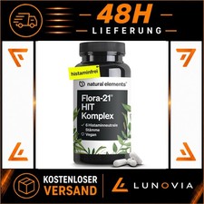 natural elements Flora 21® HIT Kulturen Komplex – 60 Kapseln