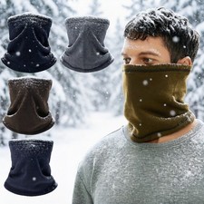 Thermal Fleece Neck Gaiter Cover for Men  Women Ski Face Winter Scarf Neck Warm
