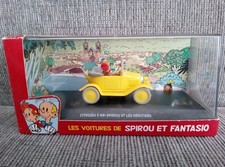VOITURE CITROEN 5 HP - 1/43E - SPIROU ET FANTASIO – LES HERITIERS - ATLAS - 2006