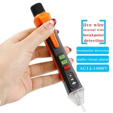 Voltage Tester Pen Non Contact AC Sensor Power Alert 12-1000V Electric Detector