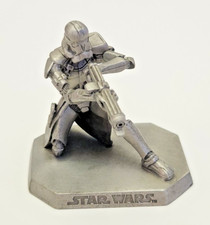 Star Wars Clone Commander Bly figure fine pewter Rawcliffe 2005 Metal Figurine