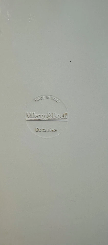 VTG Villeroy & Boch Botanica Serving Tray Crataegus Oxyacantha 18.5x11.5 GUC - Image 4 of 4