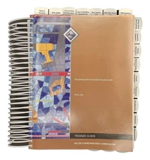 Highlighted and Tabbed - Residential Home Builder Study Guide - from Exam Books