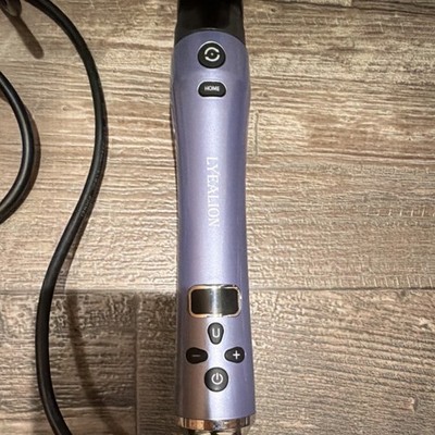 LYEALION Curling Iron Wand Ceramic 3 Interchangeable Barrels.