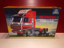 1/24 ITALERI MAQUETTE DE CAMION SCANIA 143M470 TOPLINE NEUF EN BOITE REF 792