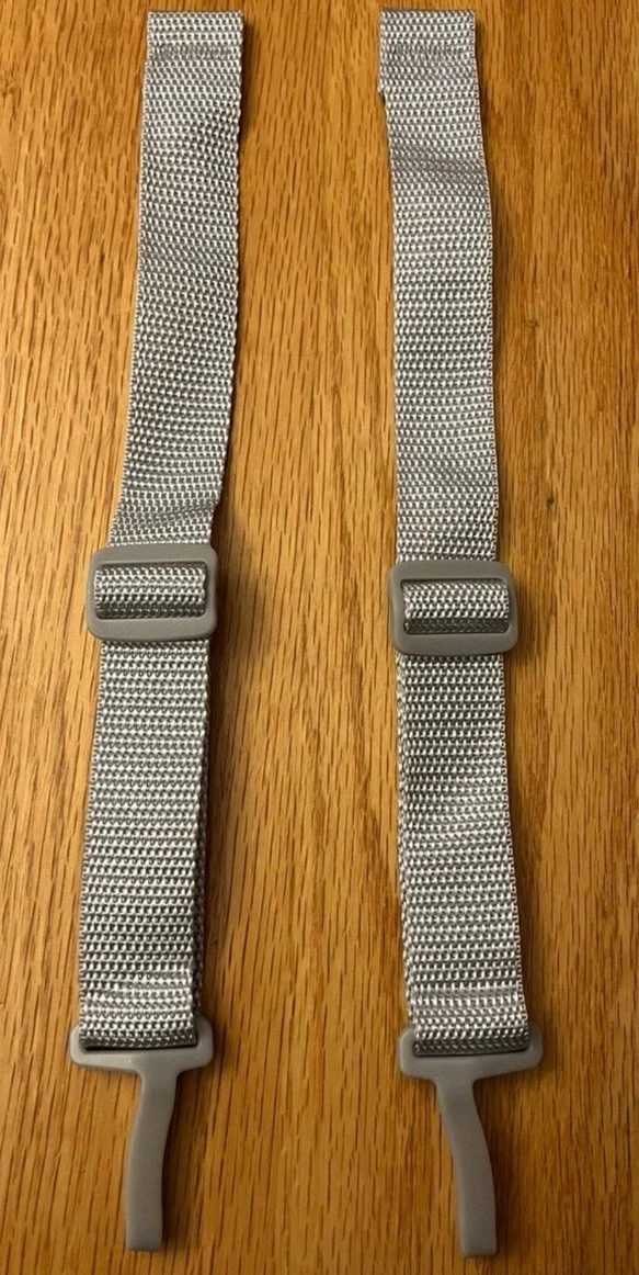 Graco SmartSense Swing Cry Detection Tori Replacement Pair Gray Shoulder Straps
Opens in a new windo
