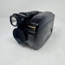 UNTESTED Panasonic Palmcorder IQ PV-IQ404 Camcorder VHS-C 12x Zoom Japan Made