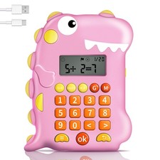 Math Games for Kids Ages 5-12, Portable Kids Calculator Toy, Addition Subtrac...