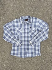 Vintage 80s Wrangler Western Button Down Shirt Size M