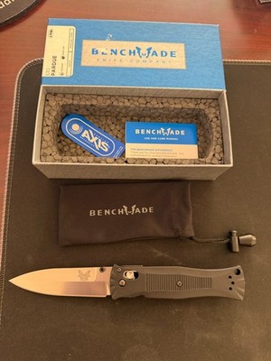 Benchmade Pardue 530 Blue Class NIB 