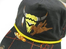 Colorado Leisure Sports hat cap equestrian rope western embroidered VTG Denver