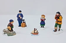 Department 56 Heritage Village Sea Captain & His Mates 56.56587 - NEW