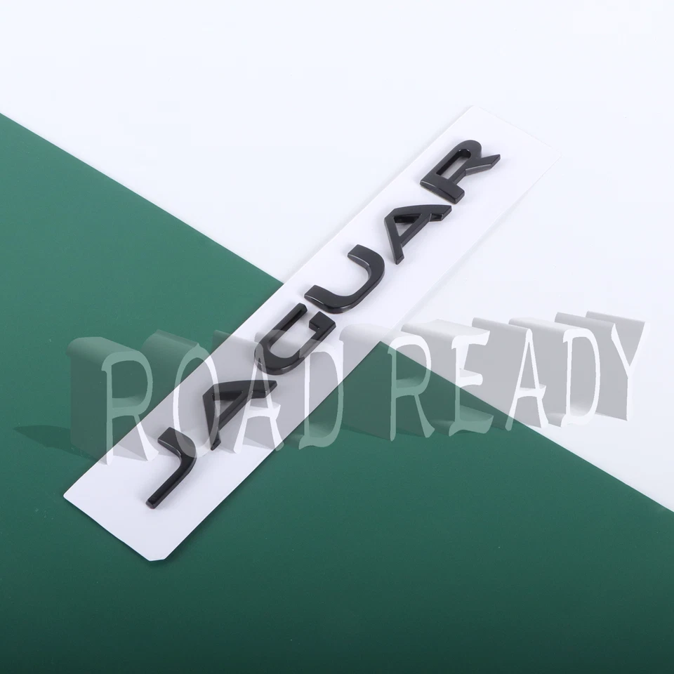 For Jaguar Sport All Black Liftgate Tailgate Hatch Emblem Badge Nameplate Letter Foto 4 de 4