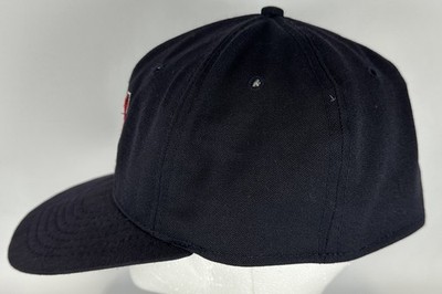 CLEVELAND INDIANS VINTAGE ROMAN PRO MODEL BASEBALL HAT CAP SIZE 7