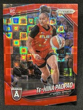 2025 Panini Prizm TE-HINA PAOPAO Rookie RC Red Pandora /199 Atlanta Dream WNBA