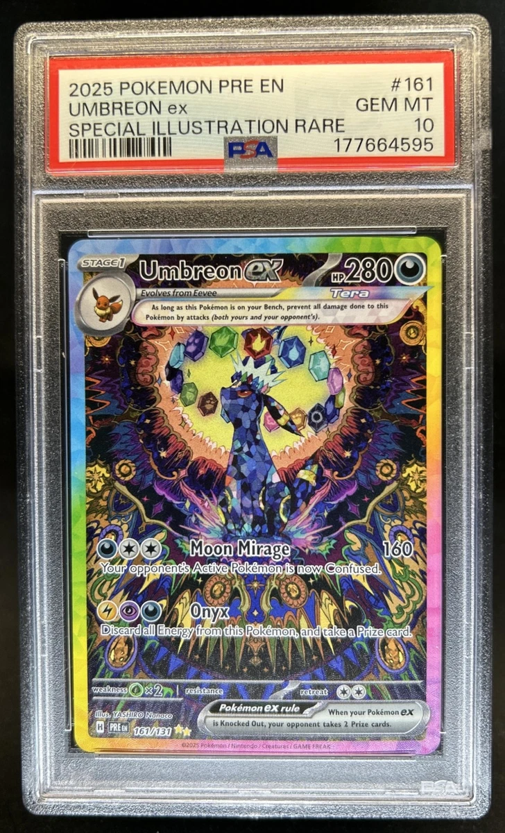 25+ Umbreon ex 161/131 Sv: Prismatic Evolutions for sale | Updated