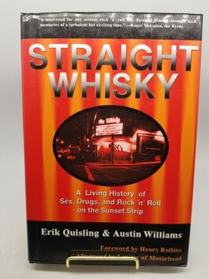 Straight Whisky By Erik Quisling,Austin Williams Free Shipping 