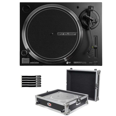 Reloop RP-5000 MK4 Professional Direct-Drive DJ Turntable w Case