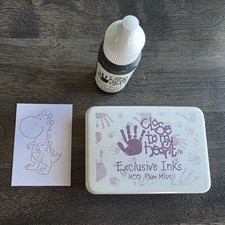 Close To My Heart PLUM MIST Exclusive Ink Pad Re-Inker CTMH Stamping Retired