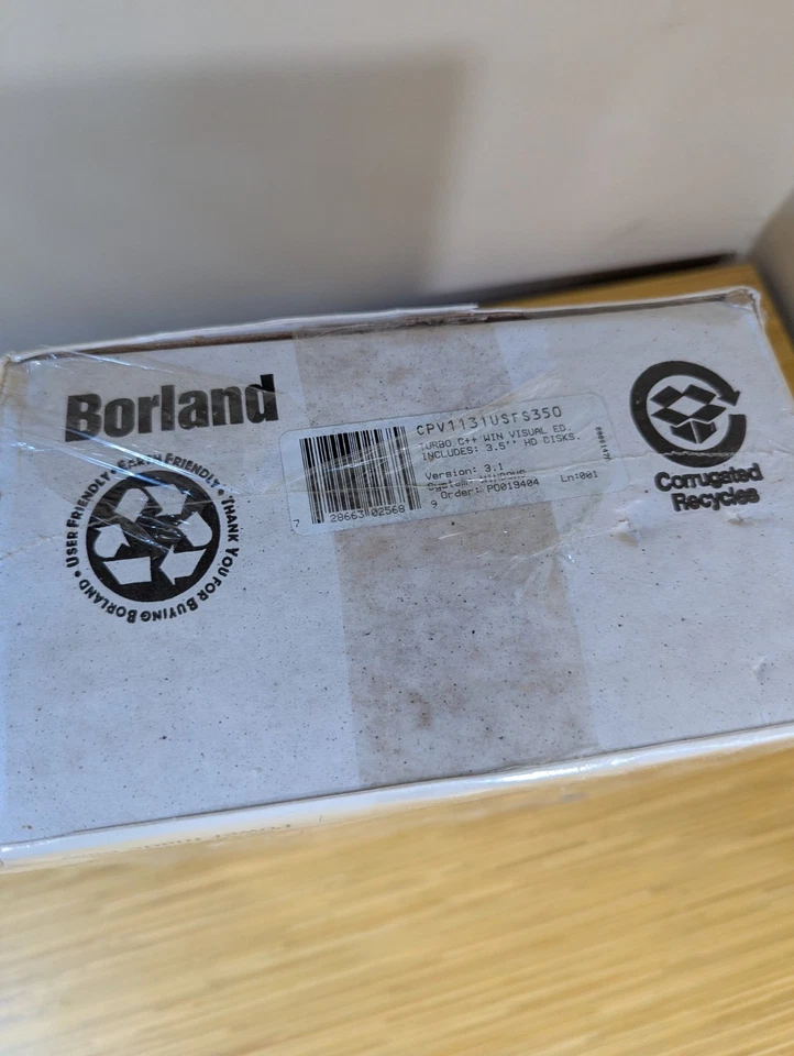 KSE Borland Turbo C++ Windows 3.1 Software 3.5” Disks Set Visual Edition SEALED - Image 2 of 4