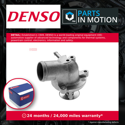 Coolant Thermostat fits MERCEDES C180 S202, W202 1.8 93 to 00 Denso 1112000415