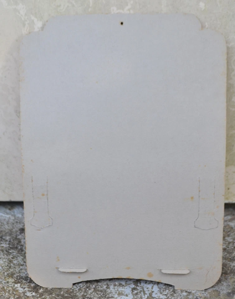 Carton pub ancien, 1935, Cafés E. Gery ( femme, enfant & chien ), porte-lettres - Photo 2/4