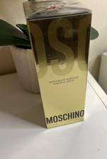 Moschino Natural Deodorant Spray for Women 2.4 fl. oz. Sealed Box