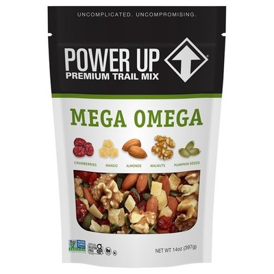 Power Up Trail Mix, Mega Non-GMO No Artificial Ingredients14Ounce Bag