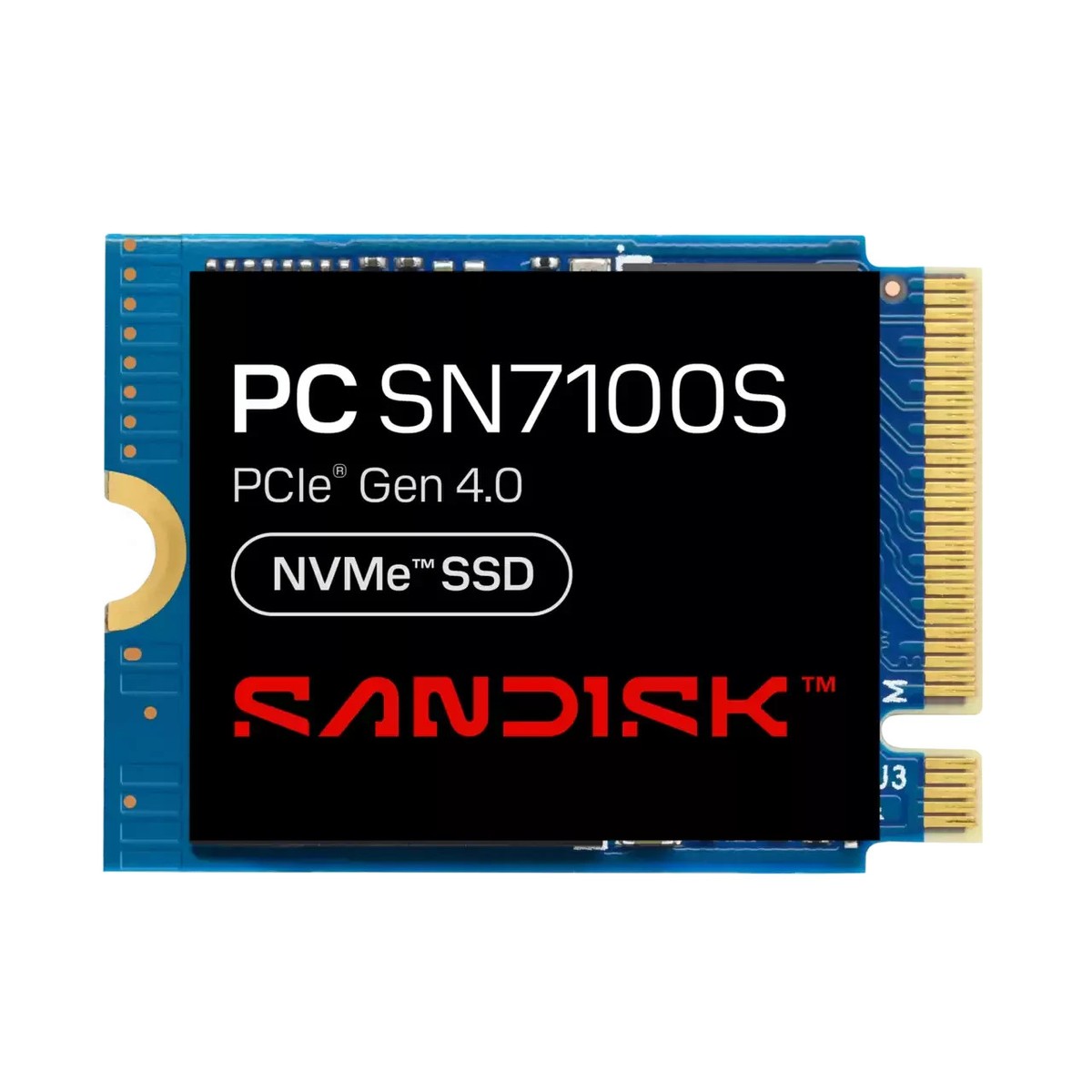 SanDisk SN7100S 512GB SSD M.2 2230 Gen4x4 NVMe Solid State Drive