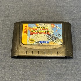 After Burner (Sega Genesis 32X) Complete in box, original owner, excellent cond.