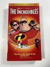 The Incredibles (VHS, 2005) Disney Presents a...