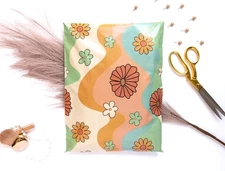 Boho Print Poly Mailers Plastic Envelopes Shipping Bags Custom #SmileMail®