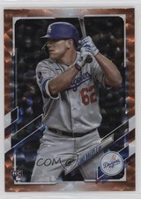 2021 Topps Update Orange Foil 263/299 Luke Raley #US7 0w6