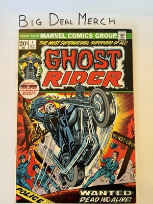 Ghost Rider #1 (Marvel Comics September 1973)