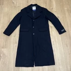 Zara x Ader Error Oversize Wool Blend Coat Black size Small Unisex Rare Collab